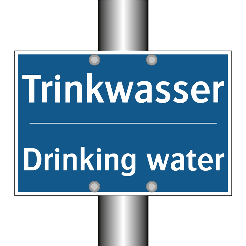 Trinkwasser - Drinking water