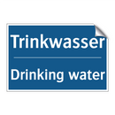 Trinkwasser - Drinking water