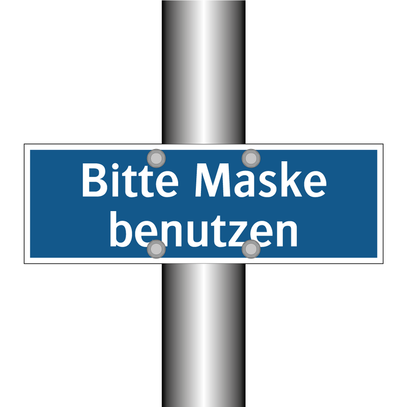 Bitte Maske benutzen