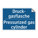 Druck- gasflasche - Pressurized gas cylinder