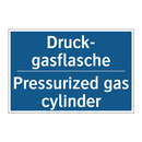 Druck- gasflasche - Pressurized gas cylinder