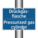 Druckgas- flasche - Pressurized gas cylinder