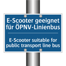 E-Scooter geeignet für ÖPNV-Linienbus/.../ - E-Scooter suitable for public /.../