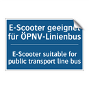 E-Scooter geeignet für ÖPNV-Linienbus/.../ - E-Scooter suitable for public /.../