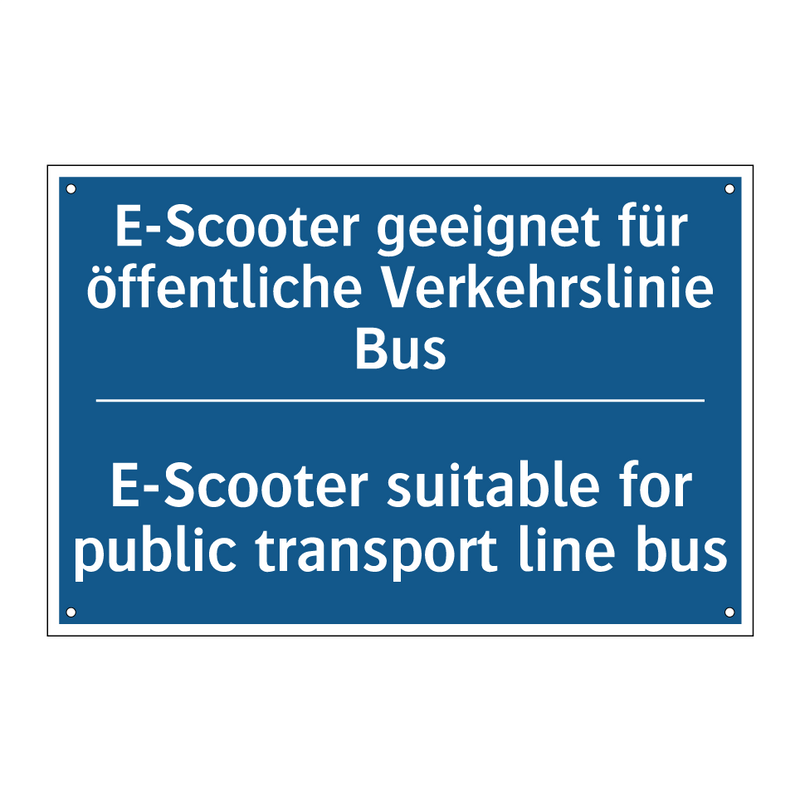 E-Scooter geeignet für öffentliche /.../ - E-Scooter suitable for public /.../