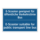 E-Scooter geeignet für öffentliche /.../ - E-Scooter suitable for public /.../