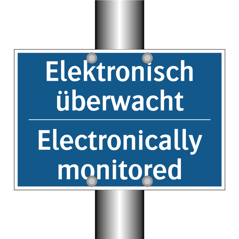 Elektronisch überwacht - Electronically monitored