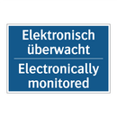 Elektronisch überwacht - Electronically monitored
