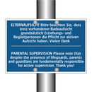 ELTERNAUFSICHT Bitte beachten /.../ - PARENTAL SUPERVISION Please note /.../