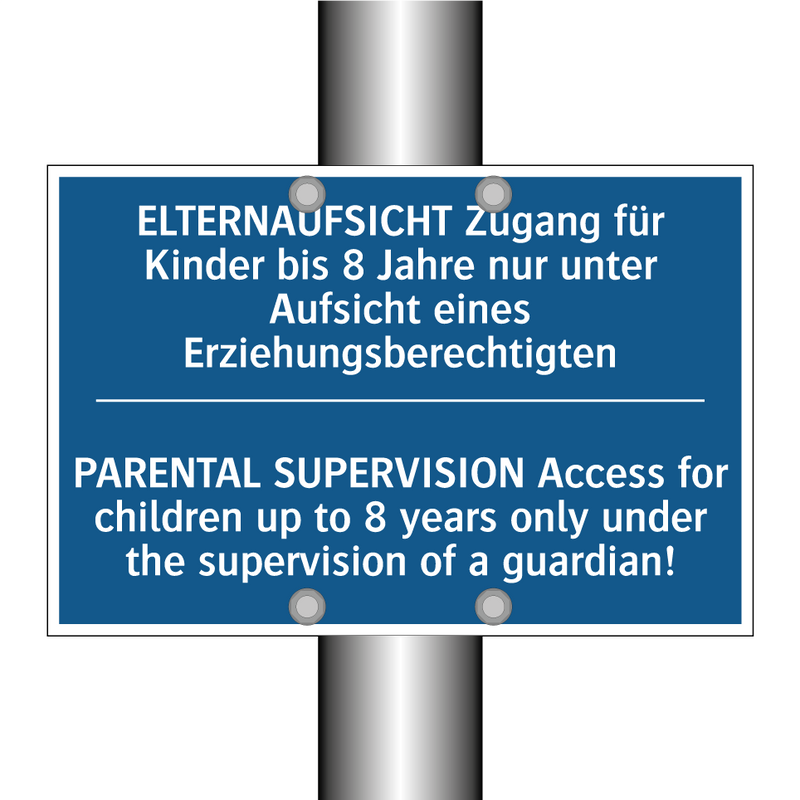 ELTERNAUFSICHT Zugang für Kinder /.../ - PARENTAL SUPERVISION Access for /.../