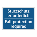 Sturzschutz erforderlich - Fall protection required