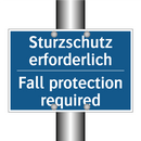 Sturzschutz erforderlich - Fall protection required