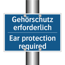 Gehörschutz erforderlich - Ear protection required
