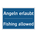 Angeln erlaubt - Fishing allowed