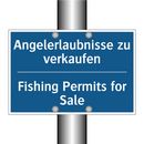 Angelerlaubnisse zu verkaufen - Fishing Permits for Sale