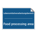 Lebensmittelverarbeitungsbereich/.../ - Food processing area
