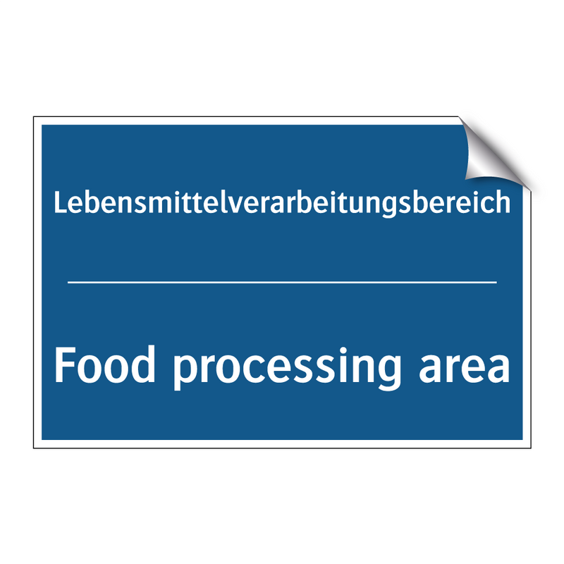 Lebensmittelverarbeitungsbereich/.../ - Food processing area