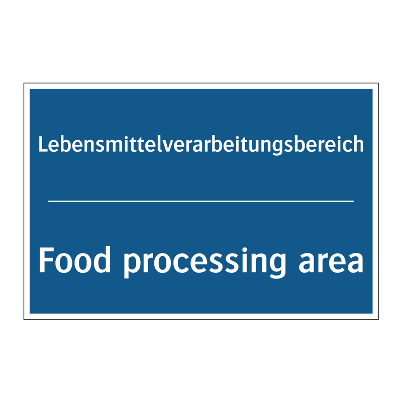 Lebensmittelverarbeitungsbereich/.../ - Food processing area