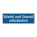 Stiefel und Overall erforderlich