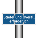 Stiefel und Overall erforderlich