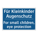 Für Kleinkinder Augenschutz - For small children, eye protection/.../