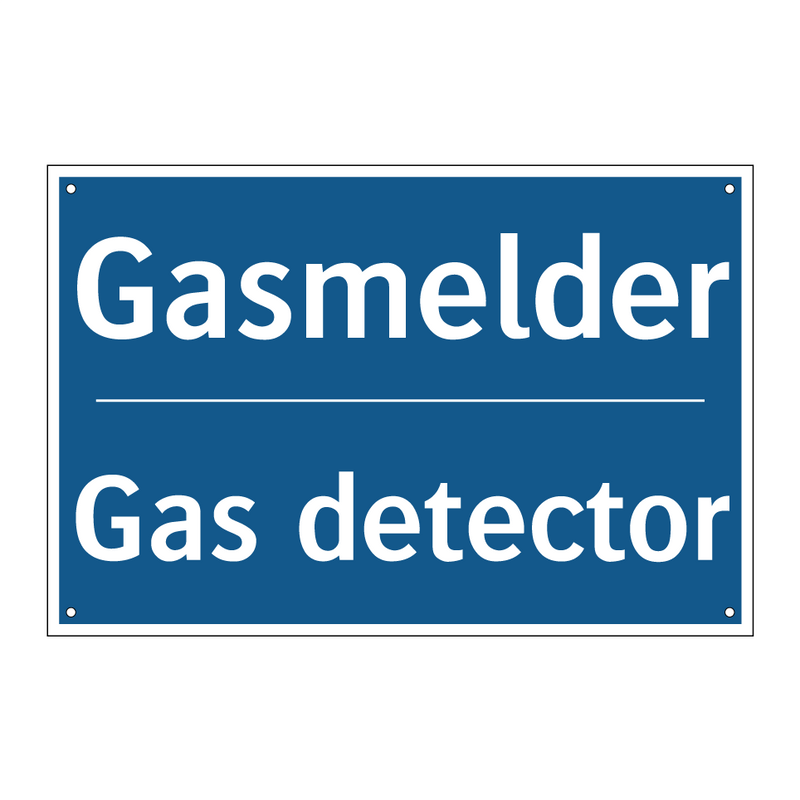 Gasmelder - Gas detector