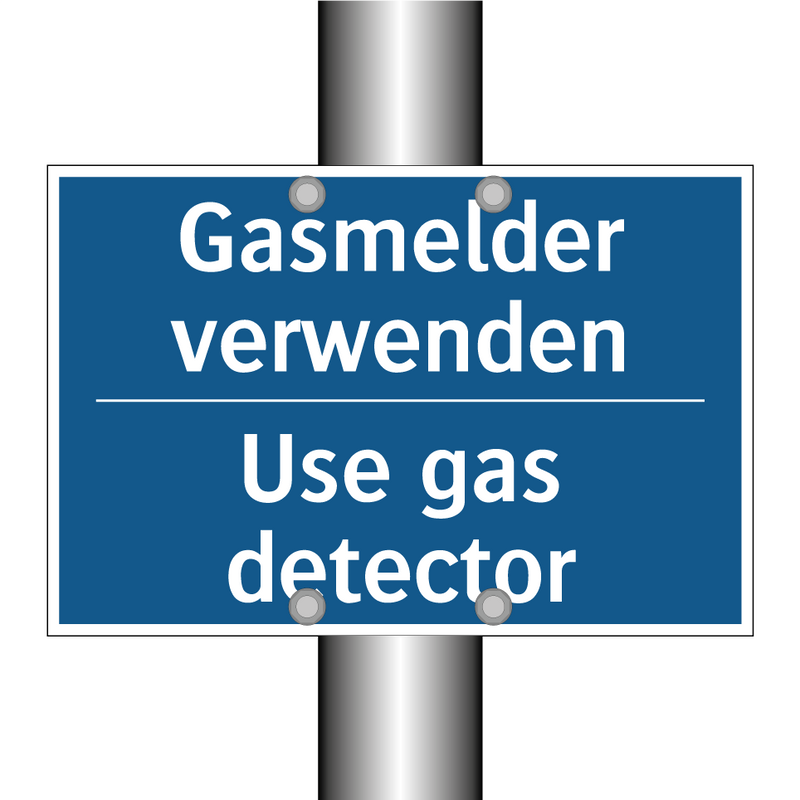 Gasmelder verwenden - Use gas detector