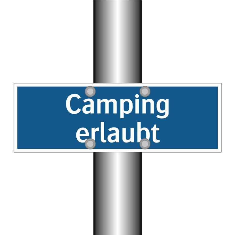 Camping erlaubt