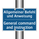 Allgemeiner Befehl und Anweisung/.../ - General command and instruction/.../