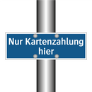 Nur Kartenzahlung hier