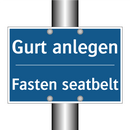 Gurt anlegen - Fasten seatbelt