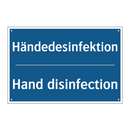 Händedesinfektion - Hand disinfection