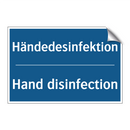 Händedesinfektion - Hand disinfection