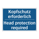 Kopfschutz erforderlich - Head protection required
