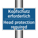 Kopfschutz erforderlich - Head protection required
