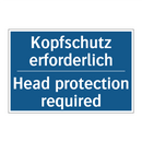 Kopfschutz erforderlich - Head protection required