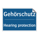 Gehörschutz - Hearing protection