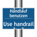 Handlauf benutzen - Use handrail
