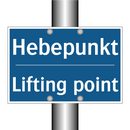 Hebepunkt - Lifting point