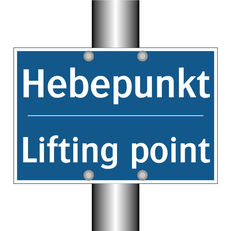 Hebepunkt - Lifting point