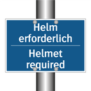 Helm erforderlich - Helmet required