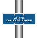 Laden von Elektromobilitätsrollern