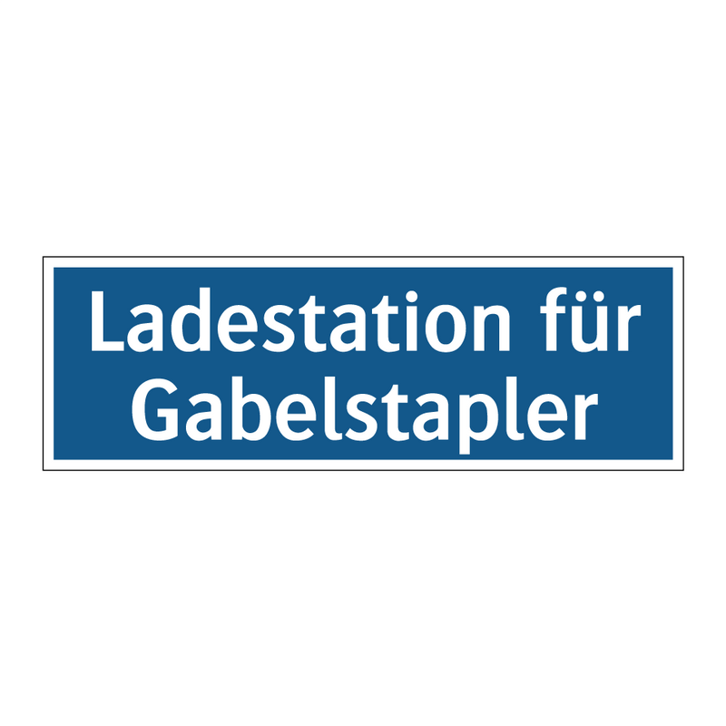 Ladestation für Gabelstapler