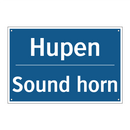 Hupen - Sound horn