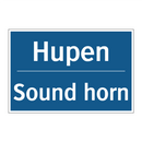 Hupen - Sound horn