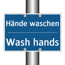 Hände waschen - Wash hands