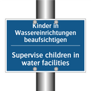 Kinder in Wassereinrichtungen /.../ - Supervise children in water facilities/.../