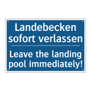 Landebecken sofort verlassen - Leave the landing pool immediately!/.../