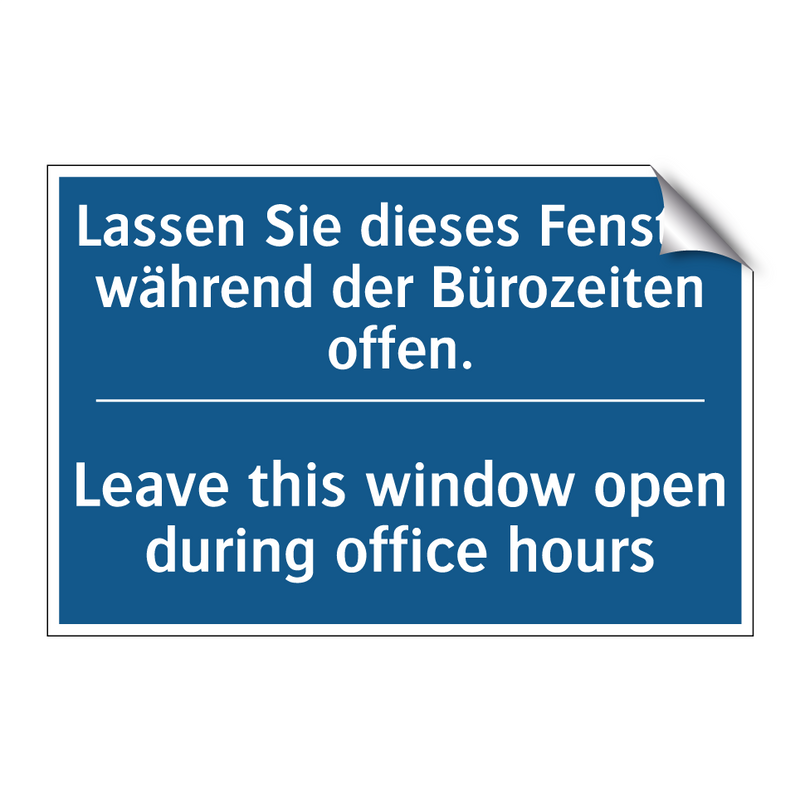 Lassen Sie dieses Fenster während /.../ - Leave this window open during /.../