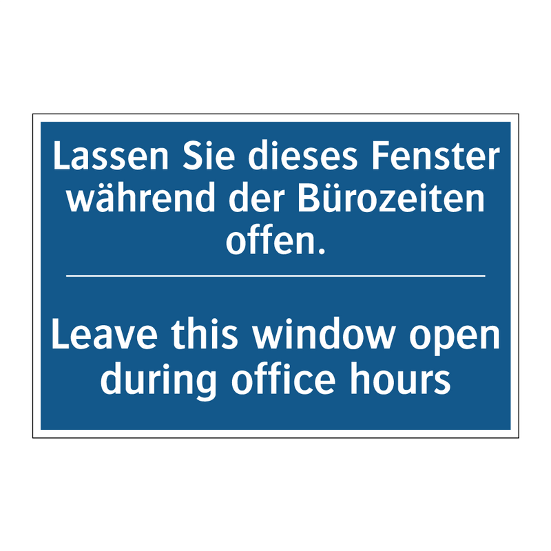Lassen Sie dieses Fenster während /.../ - Leave this window open during /.../